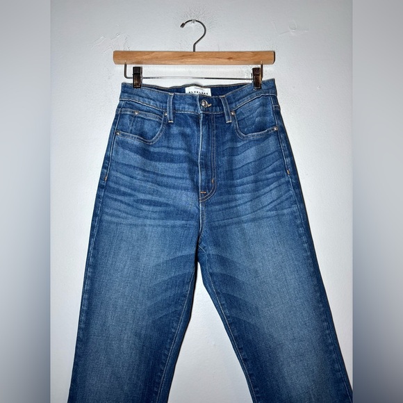 SLVRLAKE Charlotte High Rise Atlantic City Bootcut Flare Blue Jeans size 28 - Picture 4 of 8